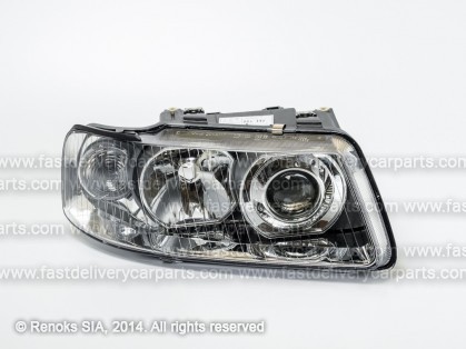 AD A3 00->03 head lamp R H1/H7 manual/electrical TYC