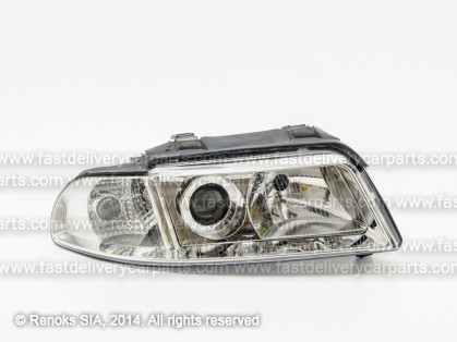 AD A4 99->01 head lamp R H7/H7 manual/electrical TYC