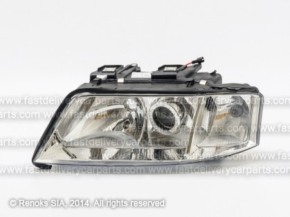 AD A6 97->01 head lamp L H1/H7 DEPO