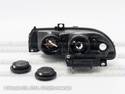 AF 156 97->03 head lamp R H1/H7 silver rim electrical TYC