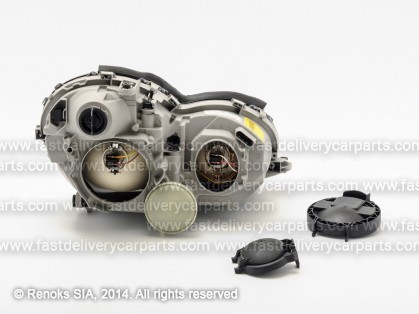 MB C W203 00->07 head lamp L H7/H7 pneumatic adjustment 00->02 HELLA