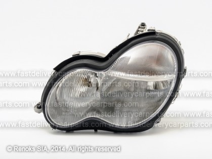 MB C W203 00->07 head lamp L H7/H7 pneumatic adjustment 00->02 HELLA