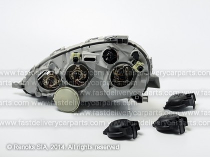 MB A W168 97->04 head lamp R H1/H1/H7 97->01 HELLA