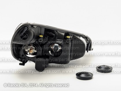 FD Galaxy 06->10 head lamp L H1/H7 with motor with bulbs HELLA