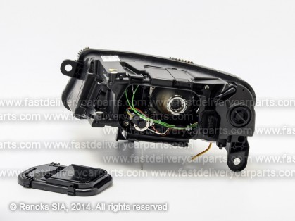 AD A6 08->11 lukturis R D3S/H7/LED BIXENON ar motoriņu bez spuldzēm bez balasta ar dienas gaitas gaismu HELLA