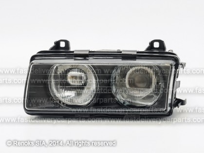 BMW 3 E36 91->98 head lamp L 91->94 H1/H1 type ZKW DJ AUTO