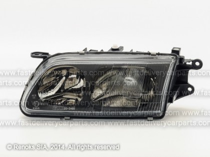 MZ 626 97->00 lukturis L H1/H7 ar motoriņu ar vaciniem TYC