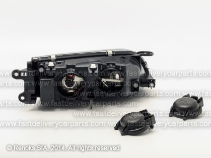 MZ 626 97->00 lukturis L H1/H7 ar motoriņu ar vaciniem TYC