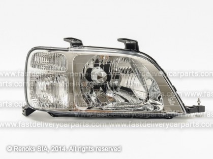 HN CRV 95->01 head lamp R H4 electrical DEPO