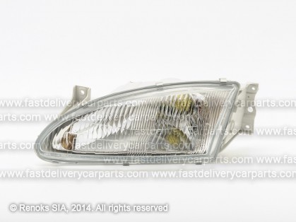 HY Lantra 95->98 head lamp L H4 DEPO