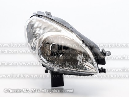 CT Xsara Picasso 99->10 head lamp R H4 electrical 99->03 DEPO