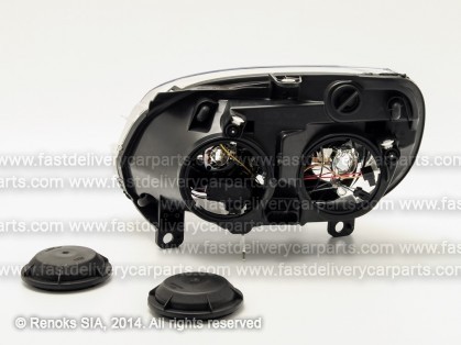 FT Doblo 06->10 lukturis R H1/H7 ar motoriņu MARELLI