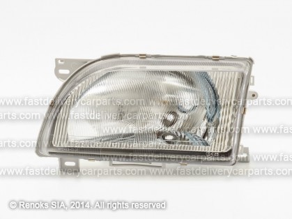 FD Transit 94->00 head lamp L electrical with plastic glass DJ AUTO