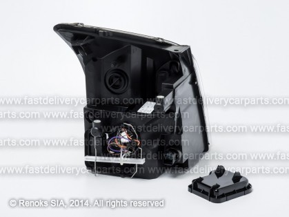 FD Transit 06->13 head lamp L H4 with motor TYC