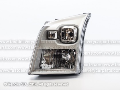 FD Transit 06->13 head lamp L H4 with motor TYC