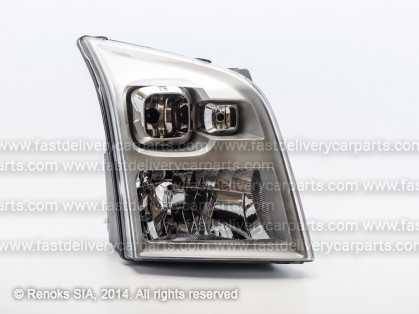 FD Transit 06->13 head lamp R H4 with motor TYC