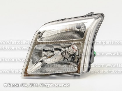 FD Connect 03->06 head lamp L H4 with motor TYC