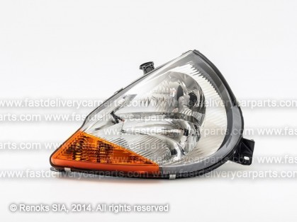 FD KA 96->08 lukturis L H1/H7 dzeltens pagrieziens DEPO
