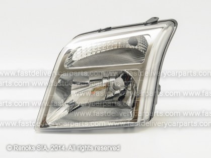 FD Connect 03->06 head lamp L H4 with motor DEPO