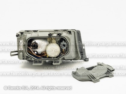 MB W201 82->93 head lamp L H3/H4 pneumatic adjustment DEPO