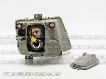MB Vito 96->03 head lamp L H1/H4 pneumatic adjustment DEPO