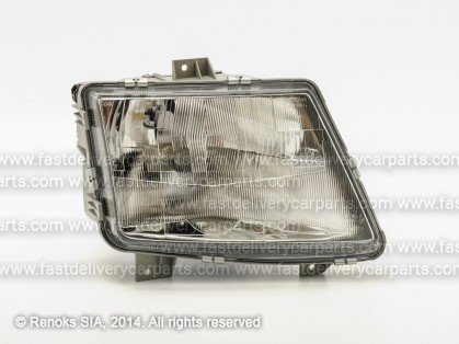 MB Vito 96->03 head lamp L H1/H4 pneumatic adjustment DEPO