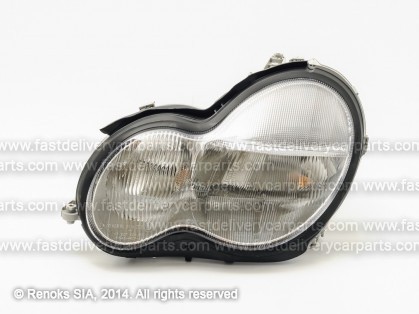 MB C W203 00->07 head lamp L H7/H7 pneumatic adjustment 00->02 DEPO