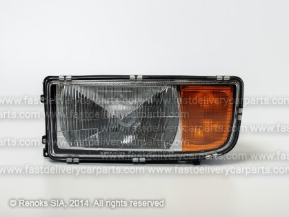 MB Actros 96->02 headlamp L H4 man yellow corner lamp DEPO