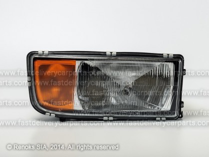 MB Actros 96->02 headlamp R H4 man yellow corner lamp DEPO