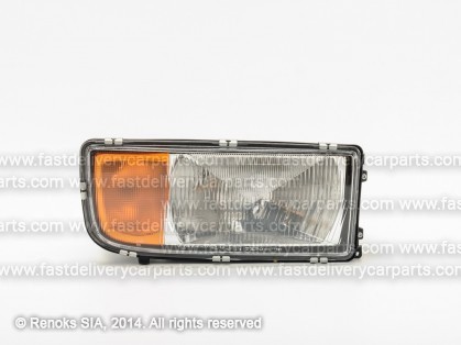 MB Actros 96->02 headlamp R H4 with motor yellow corner lamp DEPO