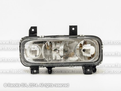 MB Atego 04-> headlamp R H7/H1 DEPO