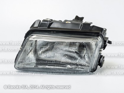 AD A4 95->99 head lamp L H4 manual/electrical type VALEO TYC