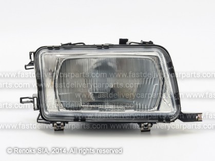 AD 80 91->94 head lamp R H4 manual/electrical TYC