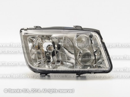 VW Bora 98->05 фара R H3/H4 мануальная/электро DEPO