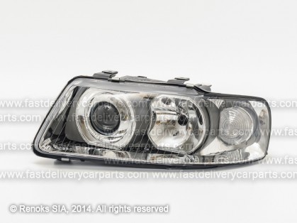 AD A3 00->03 head lamp L H1/H7 manual/electrical DEPO