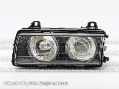 BMW 3 E36 91->98 head lamp L 91->94 H1/H1 type ZKW DEPO