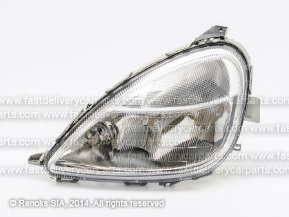 MB A W168 97->04 head lamp L H1/H1/H1 97->01 pneumatic adjustment TYC