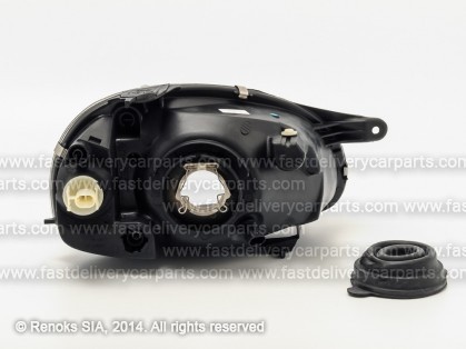 OP Corsa 93->00 lukturis L 99->00 gluds stikls elektro tonēts ARTEB