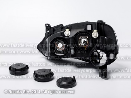OP Corsa 00->06 head lamp R H7/H7 electrical 03->05 VALEO