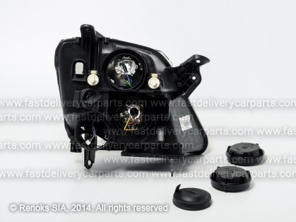 OP Meriva 03->06 lukturis L H1/H7 elektro VALEO