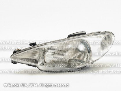 PG 206 98->09 lukturis L H4 elektro DJ Auto