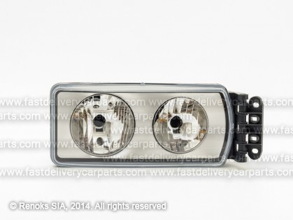 IV Eurocargo 03->08 head lamp R H7/H7 man/electrical DEPO