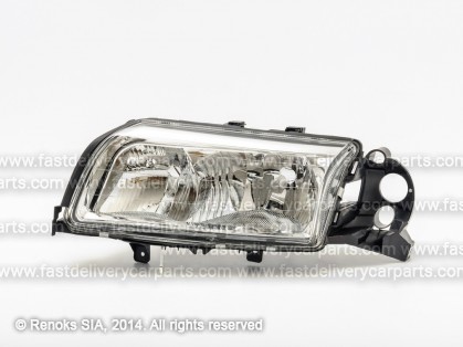 VV S80 98->06 head lamp L H7/H7 man/electrical 04-> DEPO