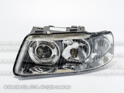 AD A3 00->03 head lamp L H1/H7 manual/electrical TYC