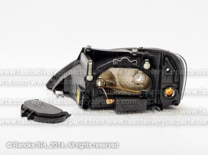 FD Galaxy 00->06 head lamp R H1/H7 with motor with bulbs MARELLI