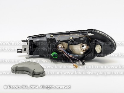 FD Mondeo 97->00 head lamp R H1/H7 electrical 97->98 MARELLI
