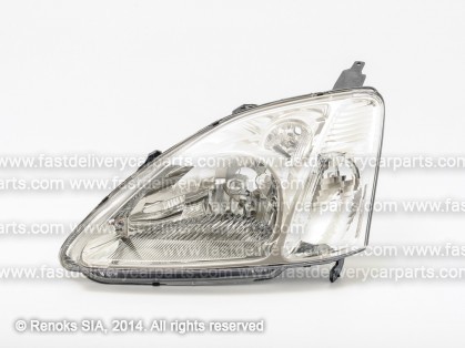 HN Civic 01->03 lukturis EURO 3D/5D L H4 ar motoriņu gaišs bez spuldzēm MARELLI