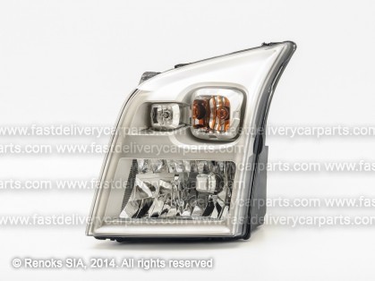 FD Transit 06->13 head lamp L H4 with motor MARELLI