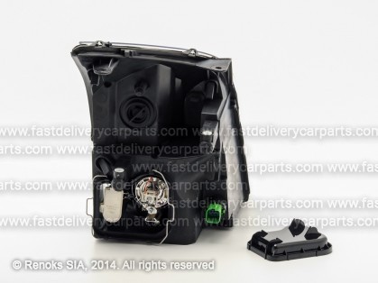 FD Transit 06->13 head lamp L H4 with motor MARELLI