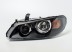 NS Almera 03->07 head lamp L H7/H7 black rim electrical DEPO